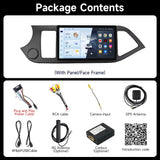 Android 15 Head Unit Navigation for Kia Picanto 2011–2016 Android Head Unit JIUYIN