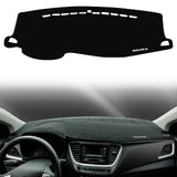 Dashboard Cover Sunshade Protector for Hyundai Accent 2017-2021 Dashboard Mat CATUSIKI