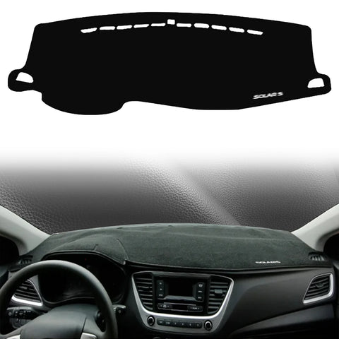 Dashboard Cover Sunshade Protector for Hyundai Accent 2017-2021 Dashboard Mat CATUSIKI