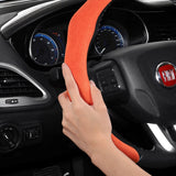 Premium Suede Steering Wheel Cover for Fiat Models Car Interior Accessory Hocasen