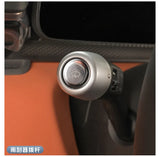 For Zeekr 7X 25-26 Car Center Control Button Transparent Epoxy Sticker Steering Wheel Key Protective Cover Accessories Car In