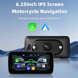 6.25" Wireless CarPlay GPS Motorcycle Digital Display Car Interior Accessory EKIY