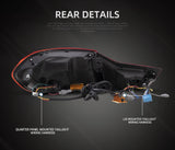 LED Taillight Assembly Sequential for BMW 4 Series 14-20