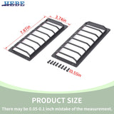 Fog Lamp Cover Iron for Jetour Traveler T2 2023+ Protective Frames HEBE