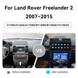 Android 14 Dual Screen Multimedia System for Land Rover Freelander 2 Android Head Unit Aotsr