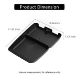 Leapmotor B10 2025 2026 Center Control Lower Storage Box Car Interior Accessories Organizer Tray Tidying TPE Under Seat Stora