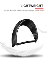 Carbon Fiber Dashboard Screen Trim for Smart 453