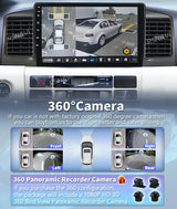 9-Inch 2K Android 15 Head Unit for Toyota Corolla 2000–2004