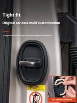 Silicone Door Lock Cover For Leopard 8 Car Interior Accessory NONE
