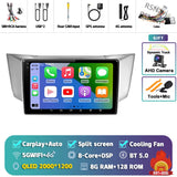 Android 15 QLED Head Unit with CarPlay for Lexus RX 2003–2013