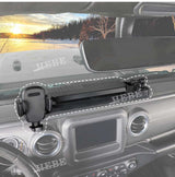 Center Console Storage with Stand for Jeep Wrangler JL 2018-2023
