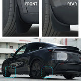 TPE Mud Flaps for Tesla New Model Y 2025 Launch Juniper No Drilling Mud Flaps TEKSY