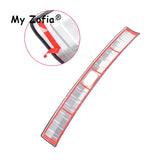 For Leapmotor B10 2025 2026 Car Stainless Trunk Scuff Plate Decoration Cover Trunk Threshold Protection Sticker Accessories C