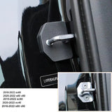 Door Lock Buckle Covers for Volvo XC60 XC90 S90 V90 Car Interior Accessory LINGLUYANG 4pcs