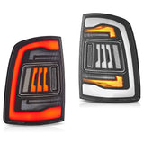 Vland LED Tail Lights Amber Signal for 09-18 Ram