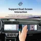24.6 inch Dual Screen Android Head Unit for Suzuki Swift Android Head Unit Aotsr