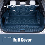 For Xpeng G6 2024 2025 2026 Car Boot Mat Rear Trunk Liner Cargo Protection Leather Mat Interior Modification Accessories Car