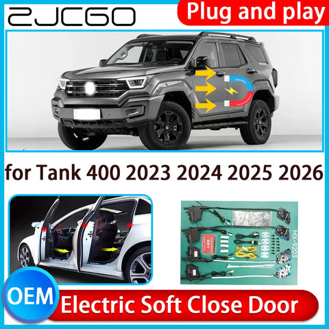 Automatic Soft Close Door Latch Kit for Tank 400 2023–2026 Car Interior Accessory ZJCGO Default Title