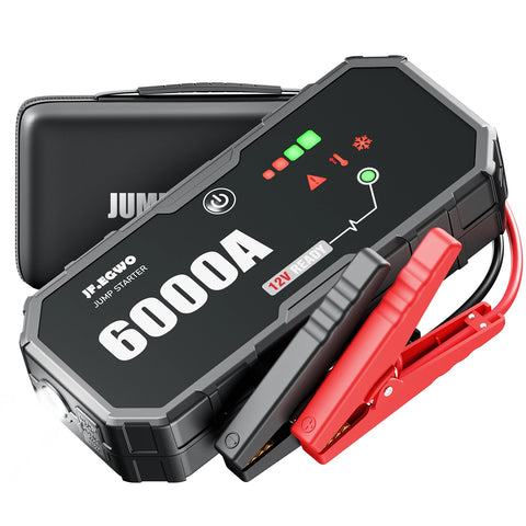 Car 6000A Portable 12V Jump Starter Power Bank 12V Auto Battery Charger Booster Starting Device Car Jump Starter JF.EGWO