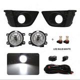 LED Fog Light & DRL Kit for Honda Fit Jazz 2014-2017 Car Interior Accessory MAGIC COLORM US model LED White