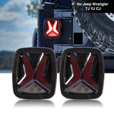 Led Tail Lights Rear Brake Light for Jeep Wrangler TJ Car Accessories YJ CJ Waterproof Led 12v Drl Reverse Tail Lamp Led Ligh