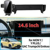 Wireless Charging Phone Mount for GAC Aion Y 2022–2024 Car Phone Holder CATUSIKI