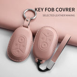 Car Remote Key Case Cover Fob for Geely Star Wish EX2 Car Key Case PU Cover Protecter with Key Chain Car Interior Accessory O