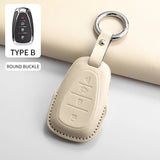 Leather Car Key Case Cover