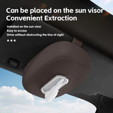 Soft Silicone Tissue Box for Car Center Console Car Interior Accessory OEM