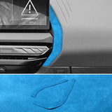 Alcantara Dashboard Panel Instrument Trim Sticker for BMW X3 G45 G48 (2025-) Car Interior Accessory OEM