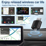 2in1 Wireless CarPlay Dongle Type-C USB Converter CarPlay Adapter AKAMATE
