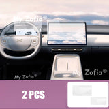 HD Tempered glass screen protector For Xpeng P7+ 2026 2027 Car GPS Navigation and instrument anti-scratch film Accessories Ca