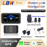 Motorcycle GPS Android Auto CarPlay Universal Unit Android Head Unit OEM