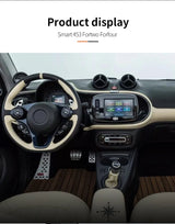 Real Carbon Fiber Dashboard Trim for Smart 453