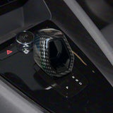 Gear Shift Cover Carbon Fiber Pattern for Polestar 2 Car Interior Accessory LINGLUYANG