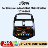 9-inch Android 12 Head Unit with CarPlay for Chevrolet Spark Android Head Unit JIUYIN