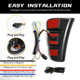 Dynamic LED DRL Fog Lamps for Kia Pegas 2018-2019 Car Interior Accessory MAGIC COLORM