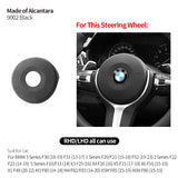 For BMW 1er 2er 3er 5er X1 X2 X3 X4 X5 X6 Steering Wheel Panel Cover Boot Decoration Anti Scratch Car Interior Tuning Accessory