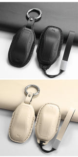 Car Smart Key Case Cover For LM Zhiji L7 Ls7 L6 Ls6 Pu Car Key Cover Protector Keychain Car Interior Accessory | Car Key Cove