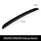Rear Trunk Decorative Strip Cover for Mini Cooper R56