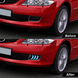 DRL LED Fog Lamp Turn Signal Light for Mazda 6 2005-2009