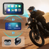 6-inch Motorcycle GPS CarPlay Navigation Universal Android Head Unit LBW