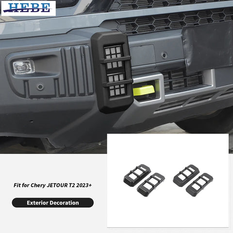 Bumper Lamp DRL Cover for Jetour T2 2023 Car Interior Accessory HEBE