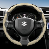 Breathable Leather Steering Cover for Suzuki