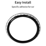 3D Door Speaker Trim Ring Set for Mini Cooper Car Interior Accessory GMUNI
