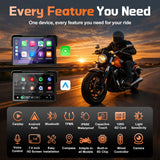 LBW Magnetic Motorcycle GPS CarPlay Android Auto Android Head Unit LBW