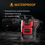 LED Tail Lights with Sequential Signal for Ford F150 Car Interior Accessory VLAND
