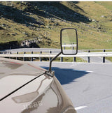 Hood Mount Rearview Mirror for Mitsubishi Pajero SUV