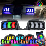 Mustang RGB LED Tail Lights for Ford 2005-2009