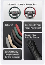 Breathable Perforated Leather Cover for GMC Car Interior Accessory Hocasen